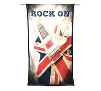 Tex family Telo Mare in Spugna Rock ON Misura Grande cm. 90 X 170 Chitarra elettrica