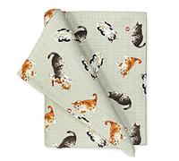 Tex family TOVAGLIA in cotone GATTINI beige - Cm. 140x240 x12 persone