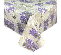Tex family TOVAGLIA SISSI lavanda MARGHERITA in cotone - Cm. 140x240 x12 persone
