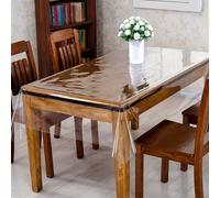 Tex family Tovaglia Trasparente Antimacchia in PVC Crystal, Copritavolo cristallo Spessore 0,20 mm, Made in Italy - Cm. 140x320