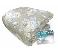 Tex family Trapunta Fiocco Sanderson Fiore tiffany - Copriletto Invernale 300gr/mq Microfibra - Made in Italy - 2 PIAZZE