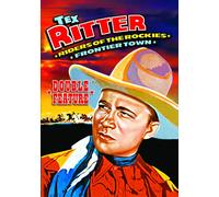 Tex Ritter Double Feature: Riders of The Rockies (1937) / Frontier Town (1 (DVD)