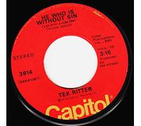 TEX RITTER - the americans (a canadian opinion) (CAPITOL 3814 45)