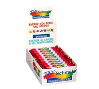 Tex-Schmelz Destrosio Caramella Fragola, confezione 30 rotoli da 33gr - energia rapida e veloce, aumenta fabbisogno energetico per cervello e muscoli, assorbimento immediato