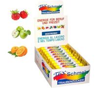 Tex-Schmelz Traubenzucker Destrosio Caramelle gusto: MIX, confezione 30 rotoli da 33gr - energia rapida veloce, aumenta fabbisogno energetico per cervello e muscoli, assorbimento immediato