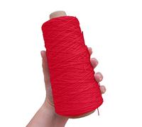 TEX TEX = Cono di Cuquillo. Filo per Tricot e Uncinetto. Composizione Rayon 100%. 1 Cono da 200 gr e 600 mt - (Rosso Ferrari)
