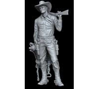 Tex Willer model kit in 75mm
