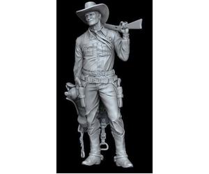 Tex Willer model kit in 75mm
