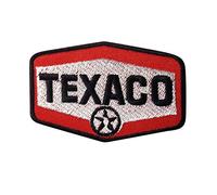TEXACO T Sports Racing MOTORSPORT Gas Power Distintivo Ricamato Applicazioni Il Ferro Sulla Toppa Patch Accessorio