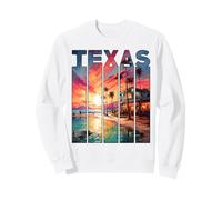 Texas 1845 Viaggio di Vacanza South Padre Island Felpa