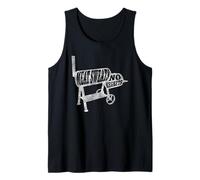 Texas BBQ Smoker Pitmaster Crew Retro Grill Weekend Canotta