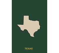 TEXAS BIG THICKET - Premium Lined Journal | 6" x 9" | Soft Cover | 120+ Pages - Bold State-Inspired Design: A High-Quality State Notebook - Ideal for School, Work, or Everyday Notes