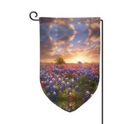 Texas Bluebonnets - Bandiera da giardino, 45,7 x 32,5 cm, stampa su entrambi i lati, bandiera decorativa per cortile