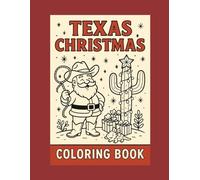 Texas Christmas Coloring Book