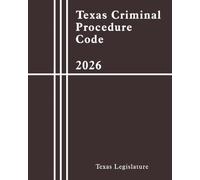 Texas Criminal Procedure Code 2026