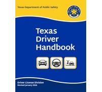Texas Driver Handbook: Revised January 2026 - Original and Unchanged (Color Print)