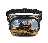 Texas Farm Tractor - Marsupio multifunzione, unisex, alla moda, per viaggi e sport
