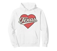 Texas Heart State Pride retrò, Ritorno al Passato Felpa con Cappuccio