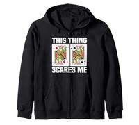 Texas Holdem Poker Hand Pocket Jacks Spaventes Me Funny Poker Felpa con Cappuccio