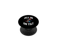 Texas Holdem Poker Player All In On Tilt PopSockets PopGrip Adesivo