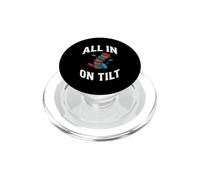 Texas Holdem Poker Player All In On Tilt PopSockets PopGrip per MagSafe