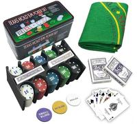 Set Poker Texas Hold'em 200 Gettoni Malatec