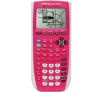 Texas Instrument 84 Plus Silver Edition - Calcolatrice grafica (colore rosa pieno) (la confezione può variare) (rinnovata)