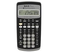 Texas Instruments BA II Plus - Calcolatrice finanziaria, colore: nero