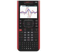 Texas Instruments - Calcolatrice grafica formale Ti-Nspire CX II-T, Nero/Rosso