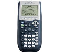 Texas Instruments Calcolatrice grafica TI-84 Plus (display a 8 righe, memoria, viste 2D) blu scuro