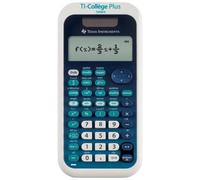 TEXAS INSTRUMENTS - Texas Instruments Calcolatrice Scientifica Tascabile Ti College Plus Nero - Blu - Bianco (ti College Plus)