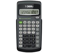 Texas Instruments TI 30 XA Calcolatrice scientifica basica a batteria con display a una riga e funzionalità matematiche e scientifiche generali - 5803003