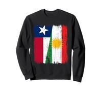 Texas Kurdistan Half Flag Texan Kurdo Jersey Felpa