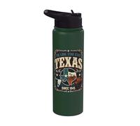 Texas, lo Stato della Stella Solitaria Stainless Steel Insulated Water Bottle