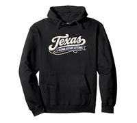Texas Lone Star Living Felpa con Cappuccio