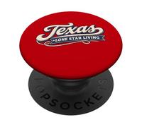 Texas Lone Star Living PopSockets PopGrip Adesivo
