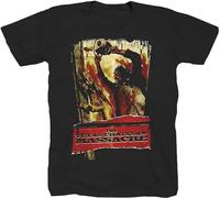Texas Massacre Horror Halloween Slasher Nightmare Splatter Blood Feast Braindead Hellraiser Splatter Shirt Tee T-Shirt XXL Black BlackXL