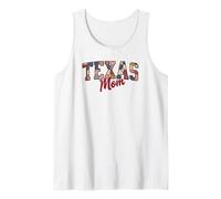 Texas Mom Patchwork Quilt Texas Pride Cute Texas Mom Canotta