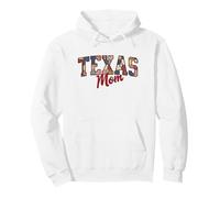 Texas Mom Patchwork Quilt Texas Pride Cute Texas Mom Felpa con Cappuccio
