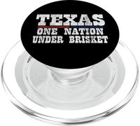 Texas One Nation Under Brisket BBQ - Divertente Texas BBQ PopSockets PopGrip per MagSafe