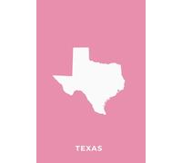 TEXAS PINK - Premium Lined Journal | 6" x 9" | Soft Cover | 120+ Pages: A Stylish Writing Notebook - Perfect for Everyday Notes, Journaling, or Gifting with Heart