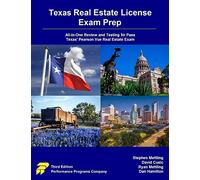 Texas Real Estate License Exam Prep: All-in-One Review and Testing to Pass Texas' Pearson Vue Real Estate Exam