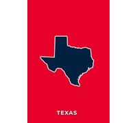TEXAS RED AND BLUE - Premium Lined Journal | 6" x 9" | Soft Cover | 120+ Pages - Bold State-Inspired Design: A High-Quality State Notebook - Ideal for School, Work, or Everyday Notes