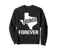 Texas Roots Home Forever Texan State Pride Felpa