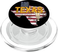 Texas stato Stati Uniti mappa vintage USA souvenir PopSockets PopGrip per MagSafe