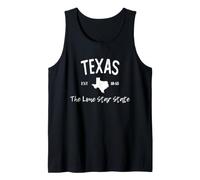 Texas The Lone Star State Western Rodeo EST 1845 Cowboy Canotta