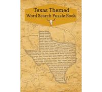 Texas Themed Word Search Puzzle Book: 6 x 9 inches | 110 Pages | 55 Puzzles | All Things Texas