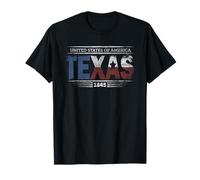 Texas - USA - Pride Since 1845 Vacanze Maglietta