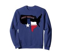 Texas vs Non Texas Lone Tex Austin Dallas San Antonio Roots Felpa