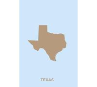 TEXAS WIDE SKIES - Premium Lined Journal | 6" x 9" | Soft Cover | 120+ Pages - Bold State-Inspired Design: A High-Quality State Notebook - Ideal for School, Work, or Everyday Notes